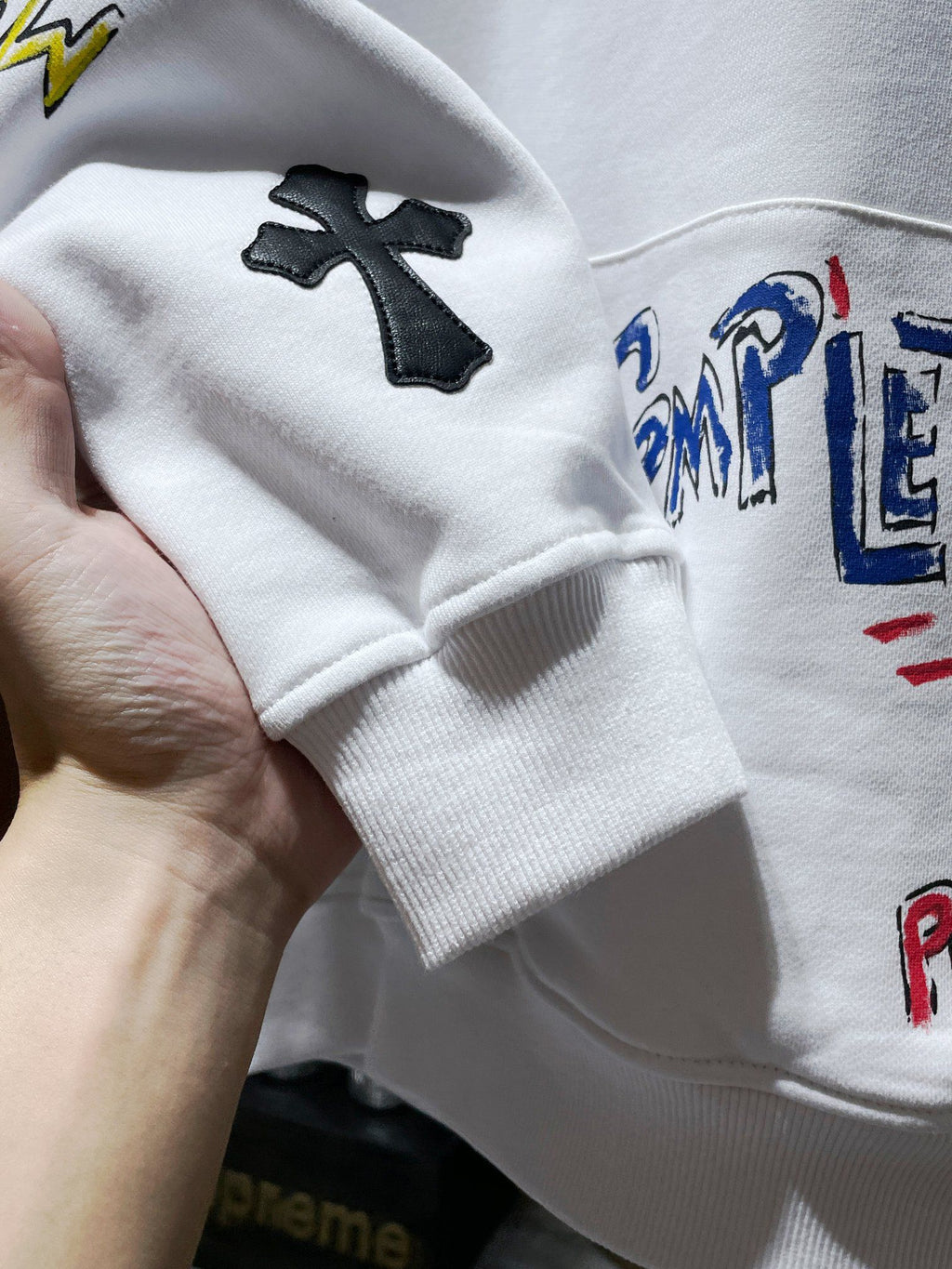 M-Boy Supply The Demand White Hoodie™