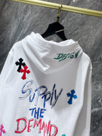 M-Boy Supply The Demand White Hoodie™