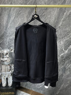 Pink Dagger Crest Black Full Zip Hoodie™