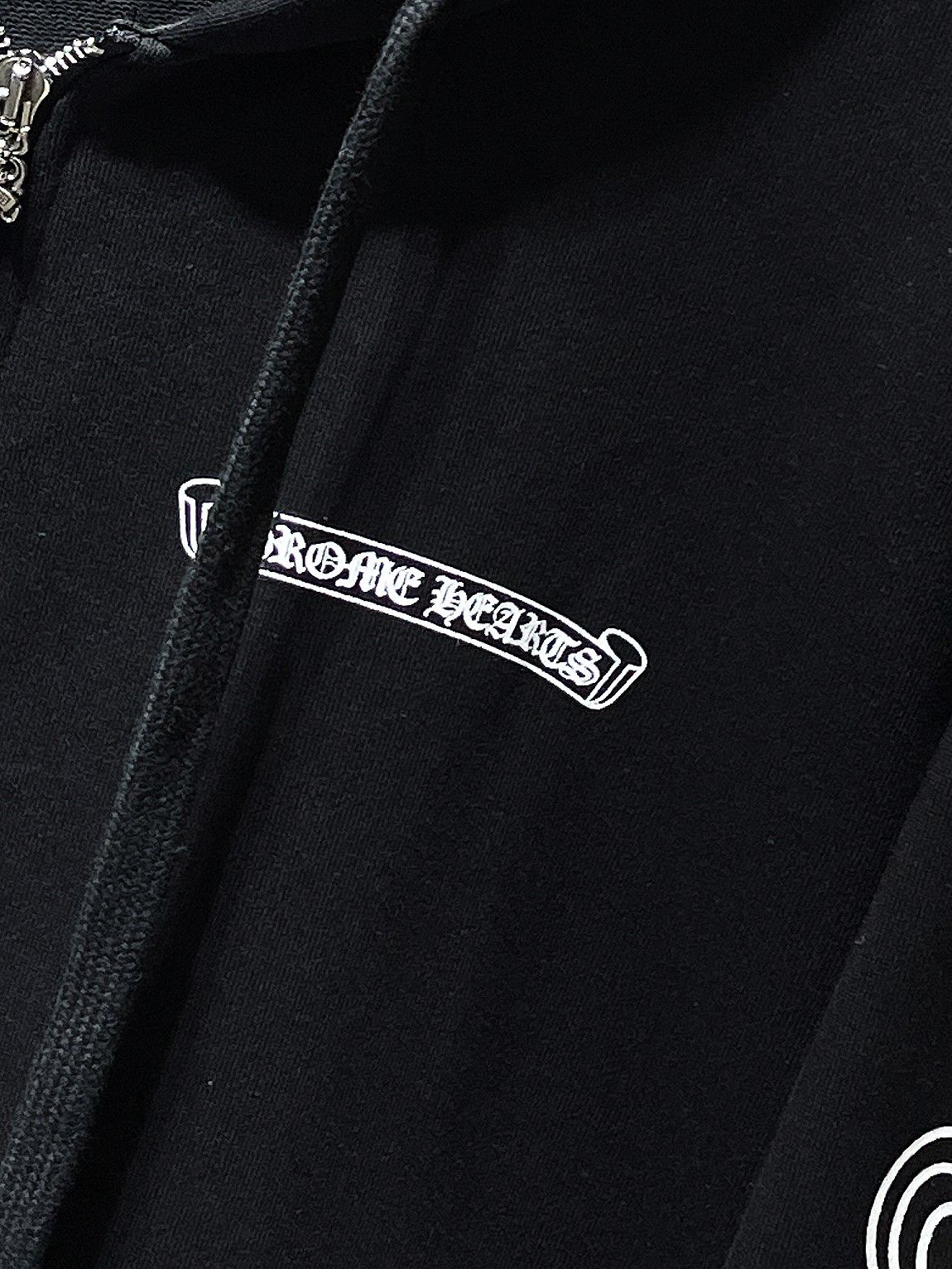 Pink Dagger Crest Black Full Zip Hoodie™