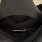 Embroidered CH Logo Black Oversized Hoodie™