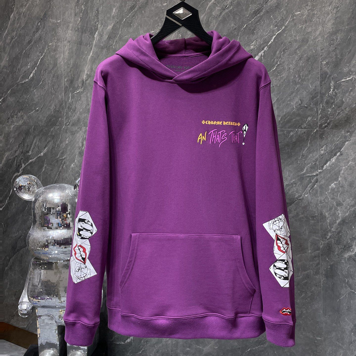 M-Boy I Want More Not Less Purple Hoodie™