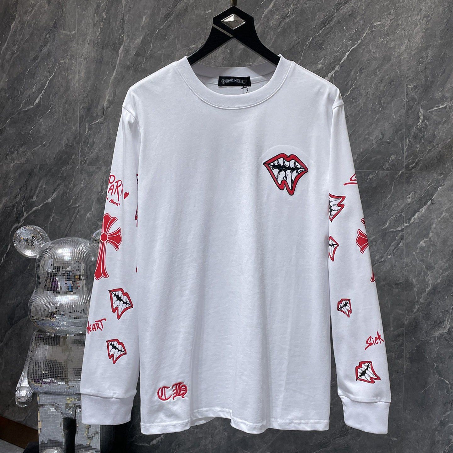 M-Boy Chomper White Long Sleeve™