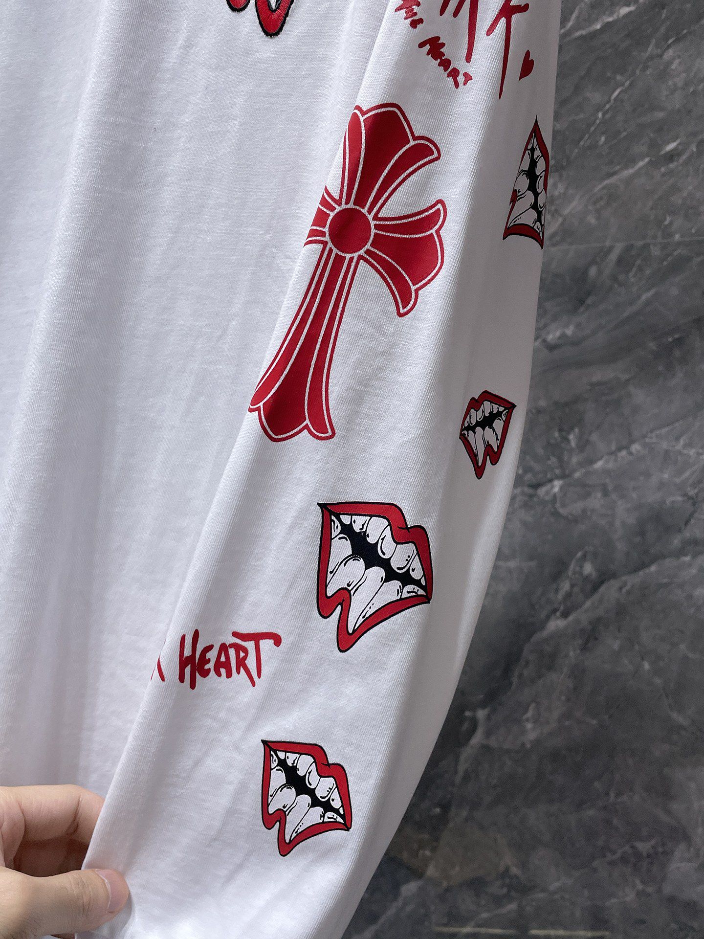 M-Boy Chomper White Long Sleeve™