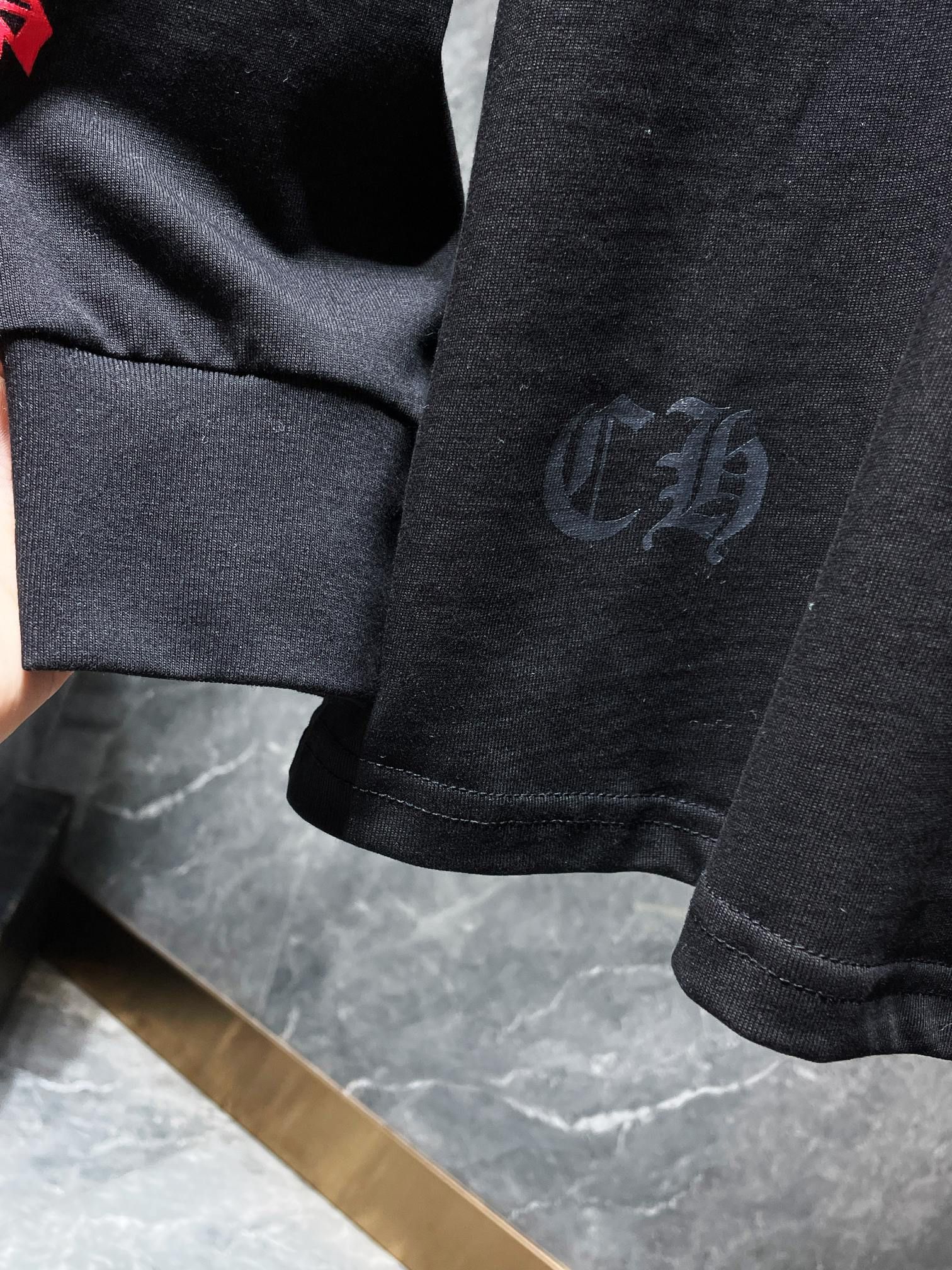 Multi color Crosses Black Long Sleeve™