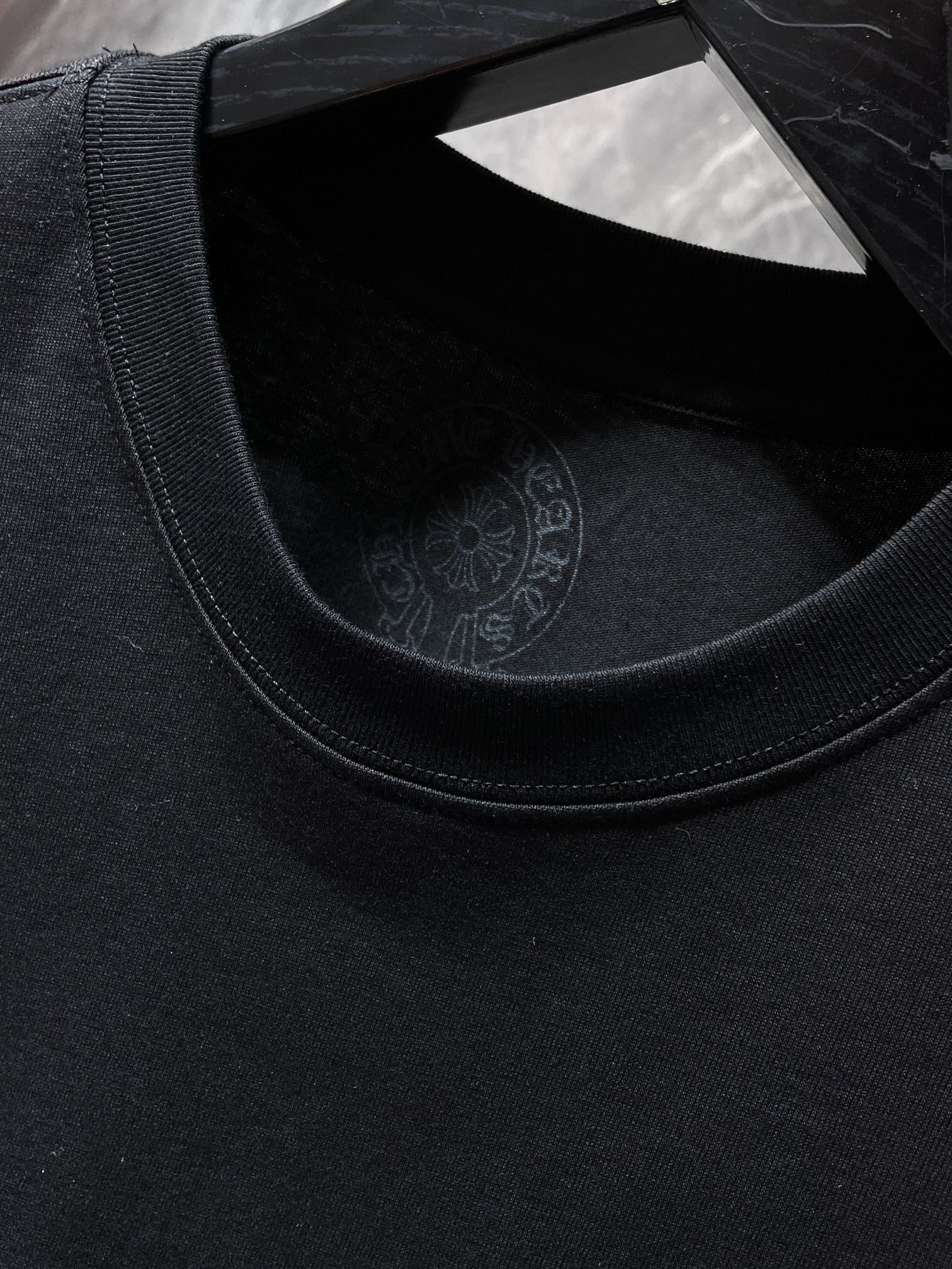 Multi color Crosses Black Long Sleeve™