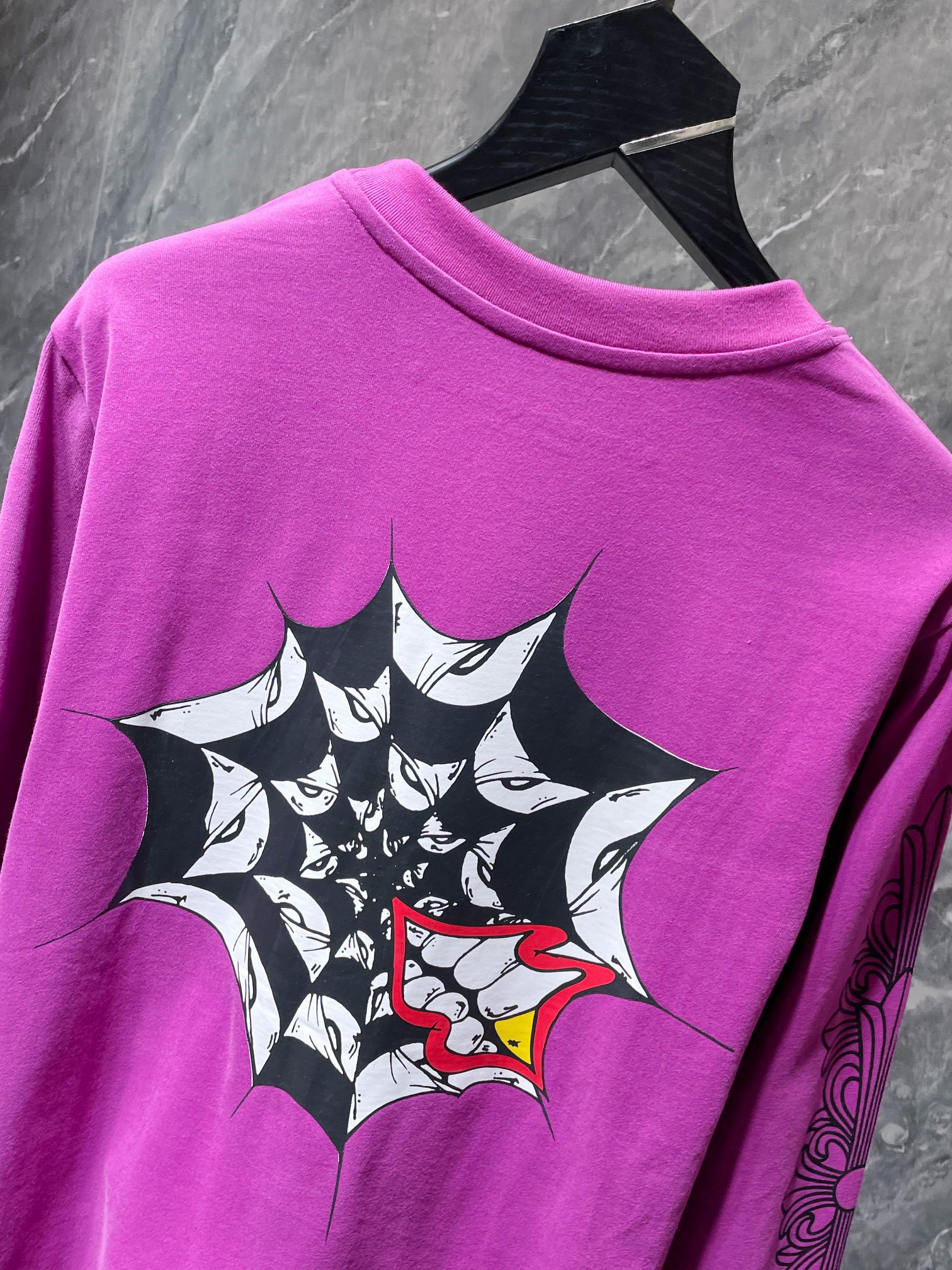 M-Boy Spider Web Pink Long Sleeve™