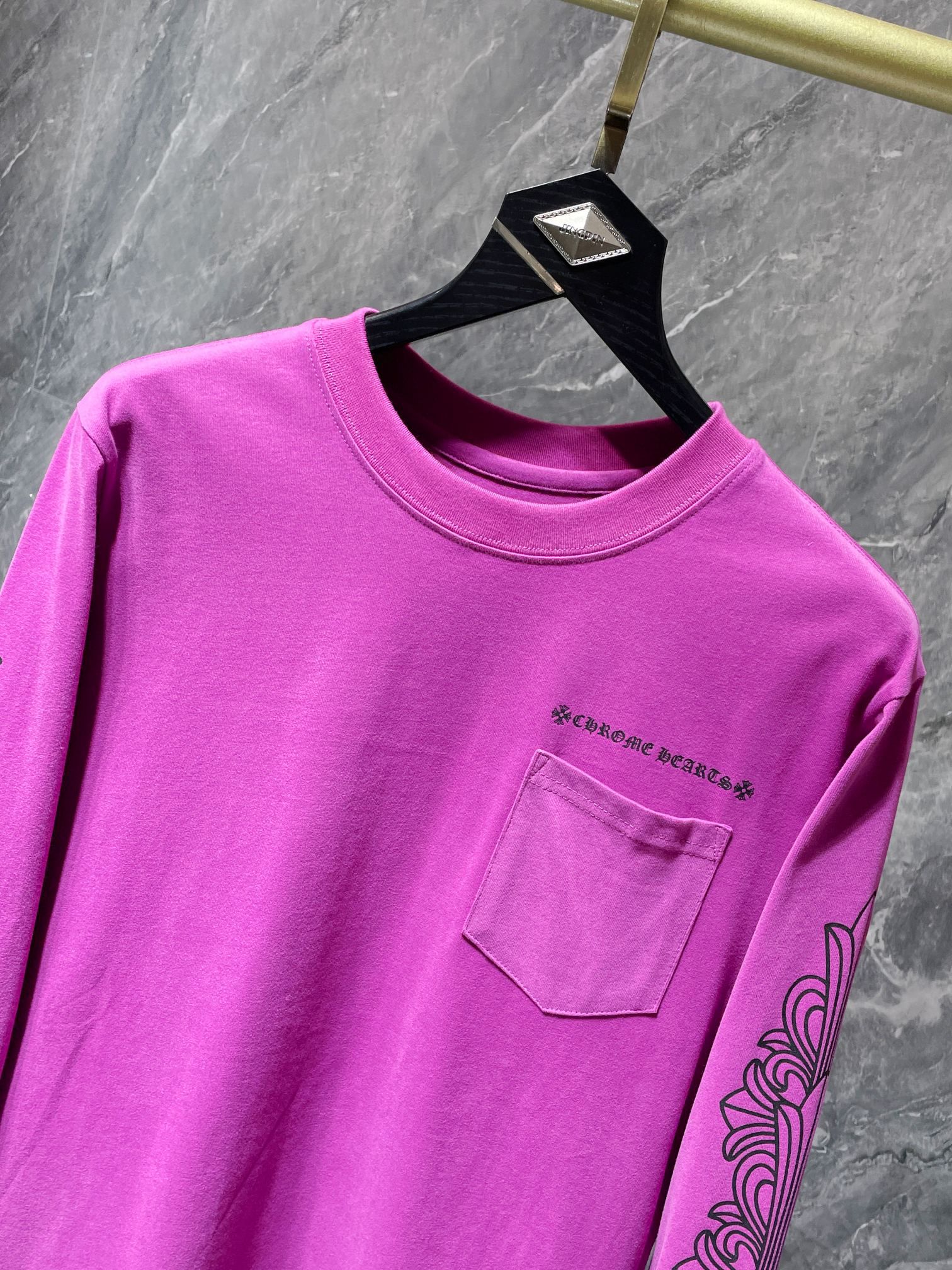 M-Boy Spider Web Pink Long Sleeve™