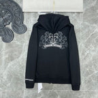 Cross Logo Black Hoodie™