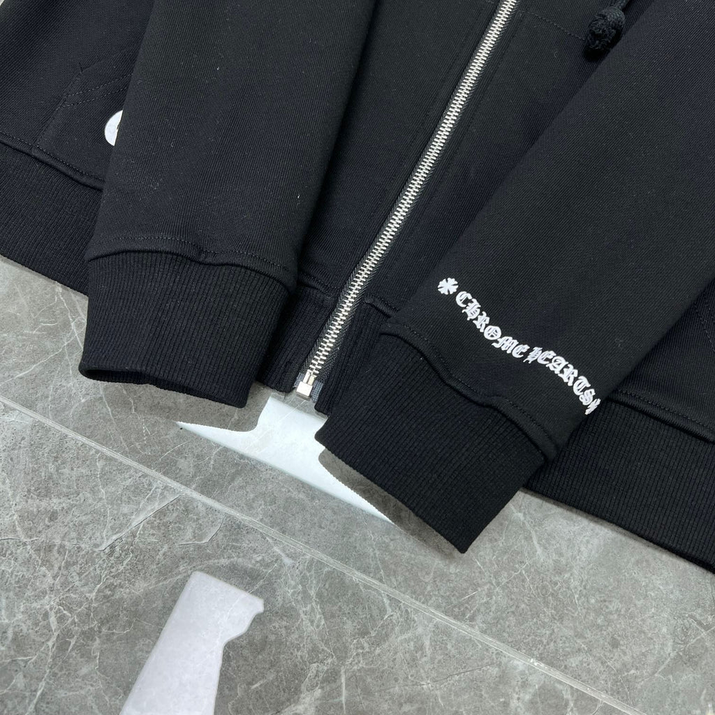 Cross Logo Black Hoodie™