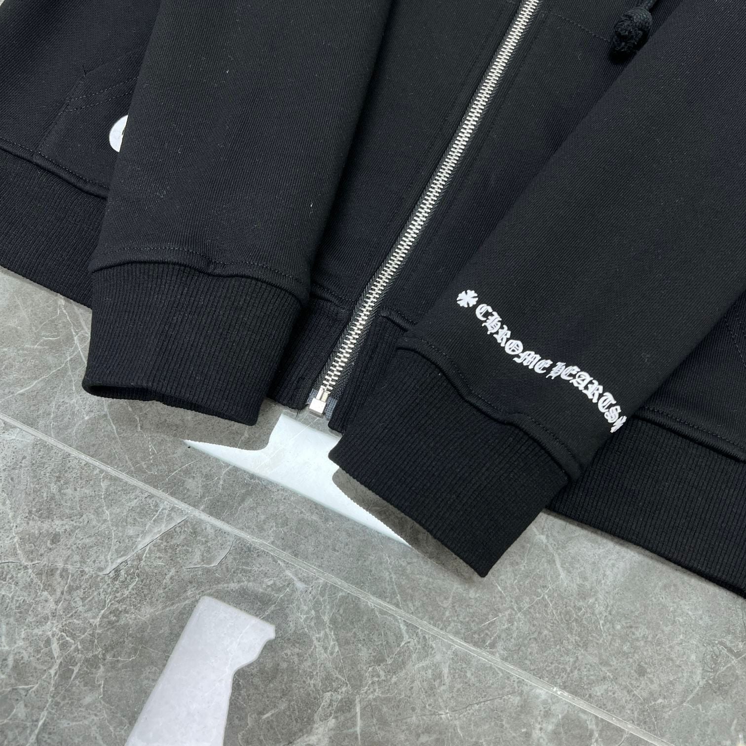 Cross Logo Black Hoodie™