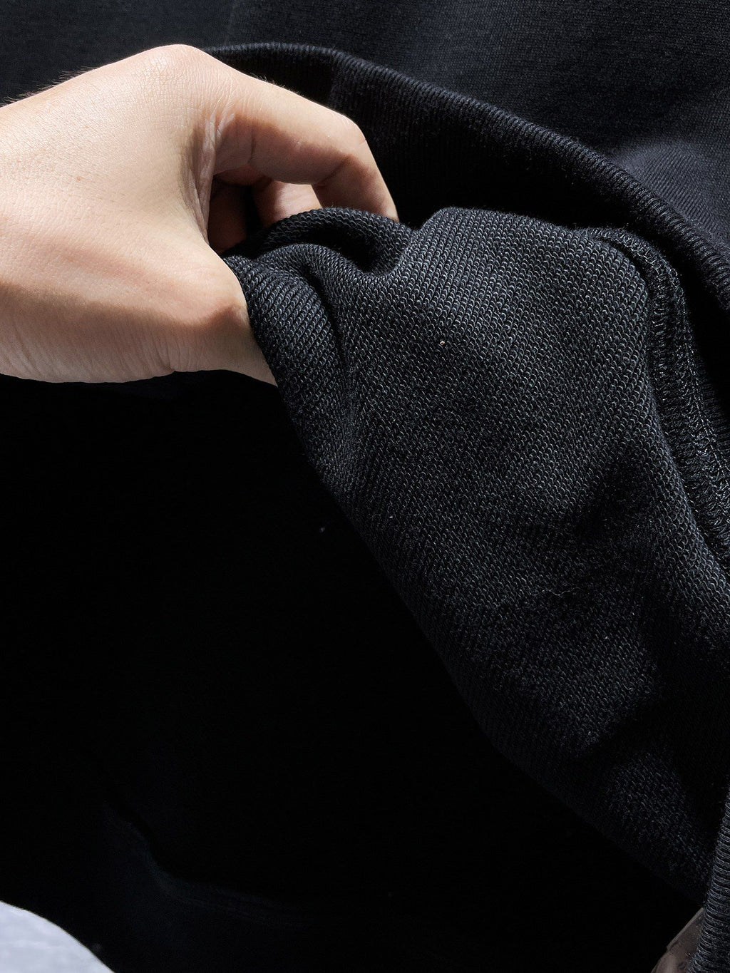 Triple Cross & Initials Logo Black Hoodie™