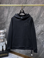 Triple Cross & Initials Logo Black Hoodie™