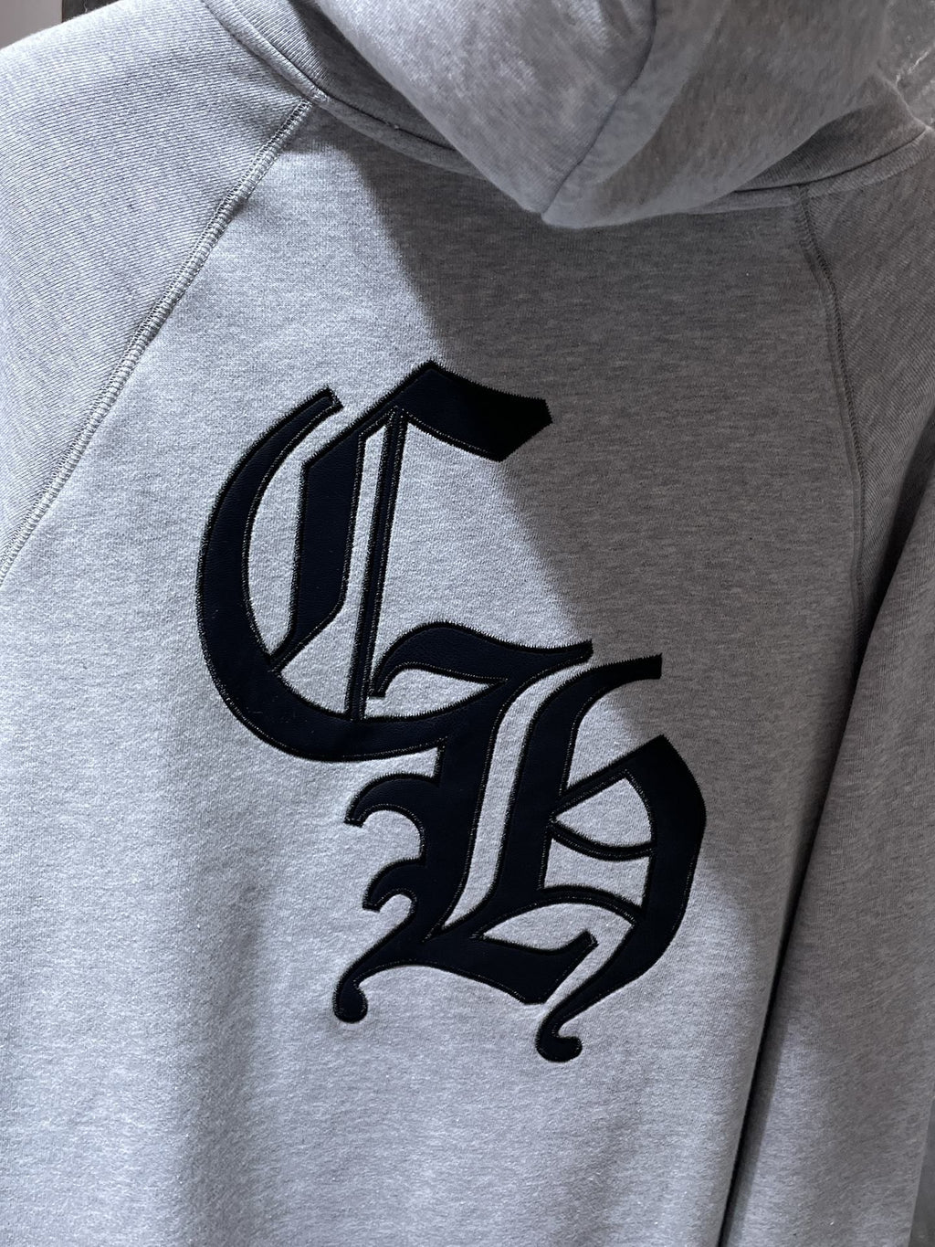 Triple Cross & Initials Logo Grey Hoodie™
