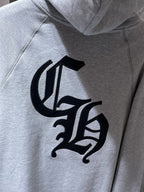 Triple Cross & Initials Logo Grey Hoodie™