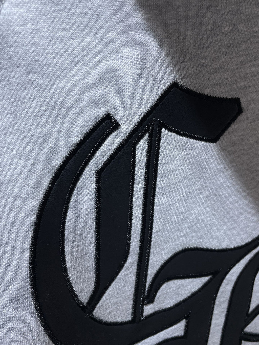 Triple Cross & Initials Logo Grey Hoodie™