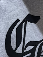 Triple Cross & Initials Logo Grey Hoodie™