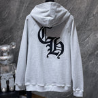 Triple Cross & Initials Logo Grey Hoodie™