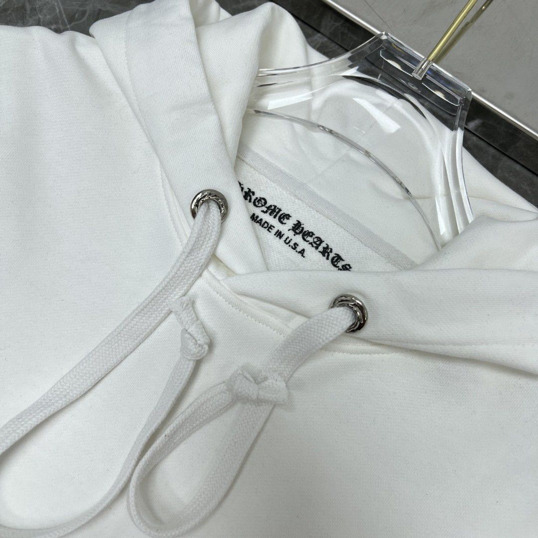 Multicolor Cross White Hoodie™