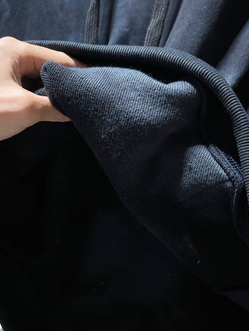 Horse Shoe Logo Dark Blue Faded Hoodie™