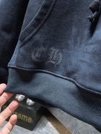 Horse Shoe Logo Dark Blue Faded Hoodie™