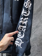 Horse Shoe Logo Dark Blue Faded Hoodie™