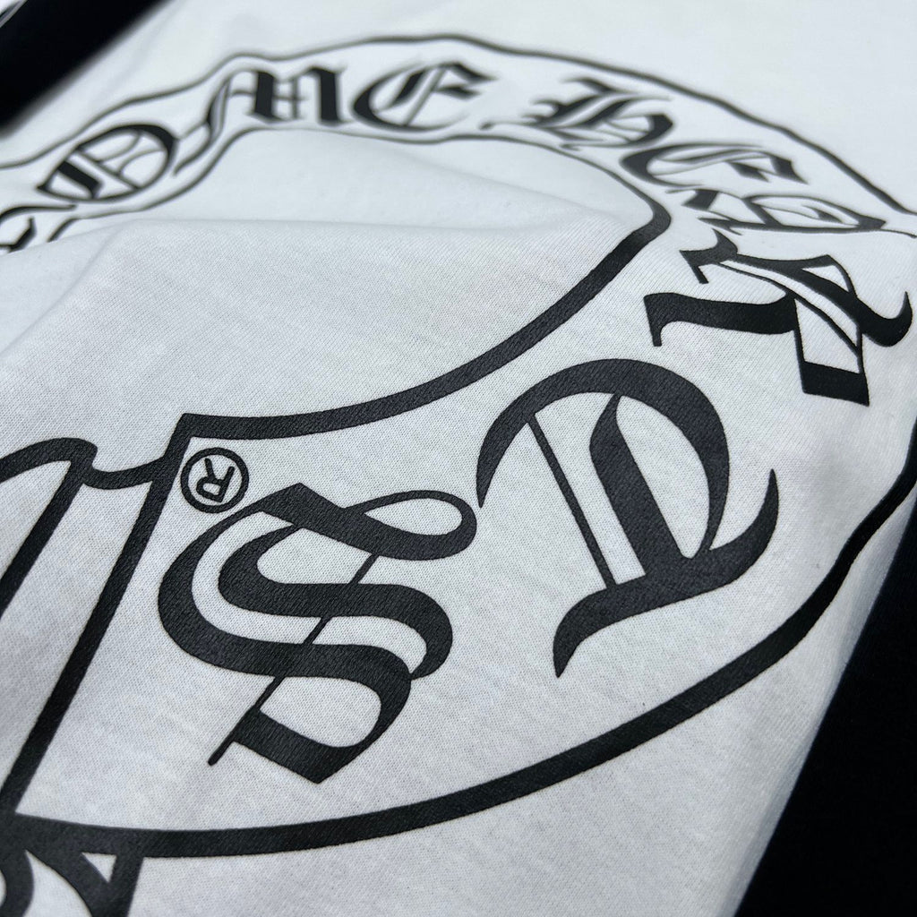 Big Horse Shoe Logo Black & White Long Sleeve™