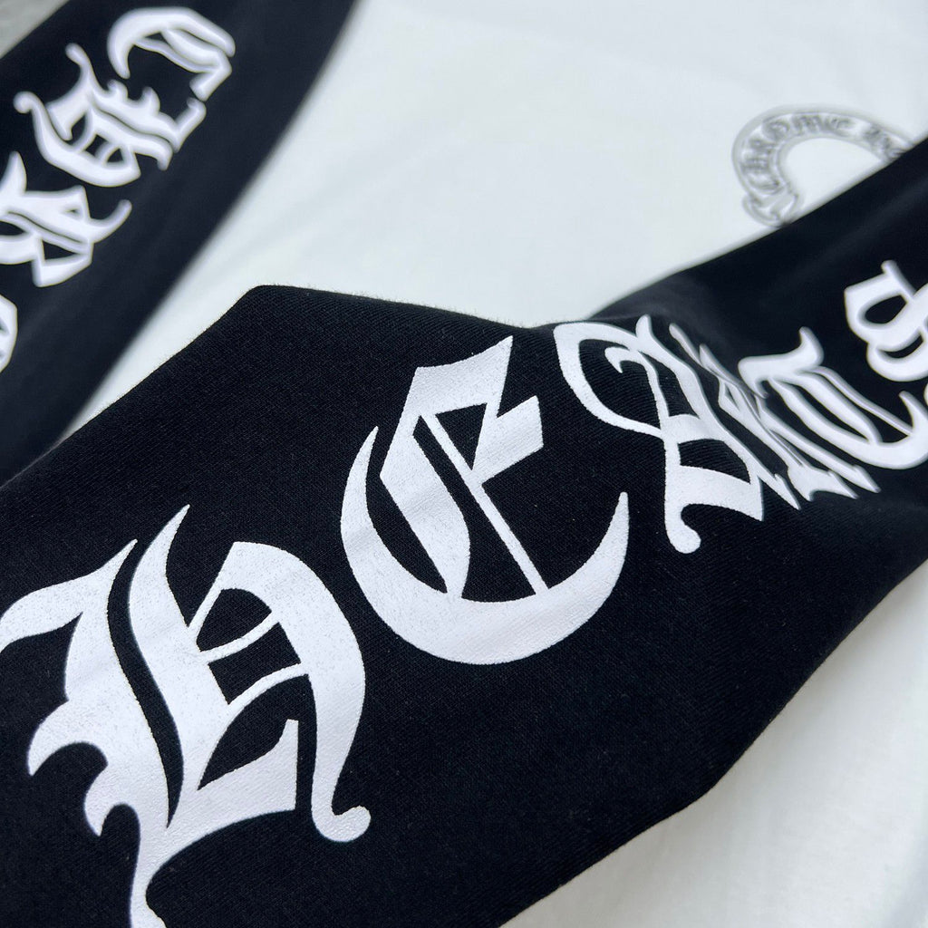 Big Horse Shoe Logo Black & White Long Sleeve™