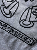 Horse Shoe Logo Grey & Black Long Sleeve™