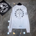 Cross Logo White Long Sleeve™