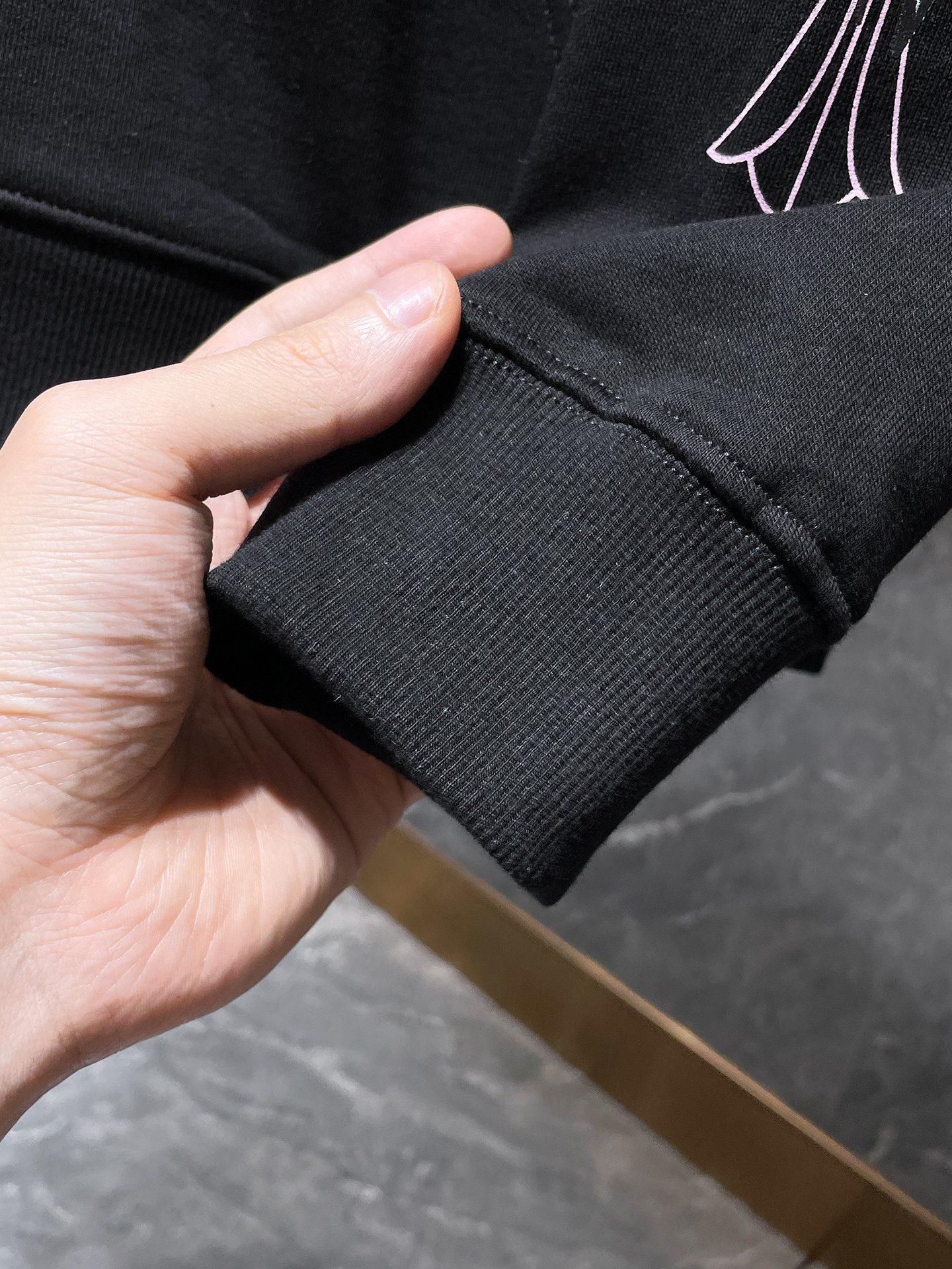 Pink Deadly Doll Black Full Zip Hoodie™