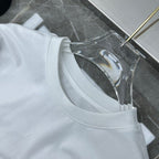 Stacked Multicolor Crosses White Long Sleeve™