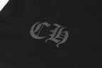 Yellow Typography Collar Black Long Sleeve™