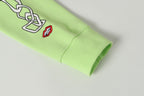 M-Boy Chain Linked Lime Green Full Zip Hoodie™