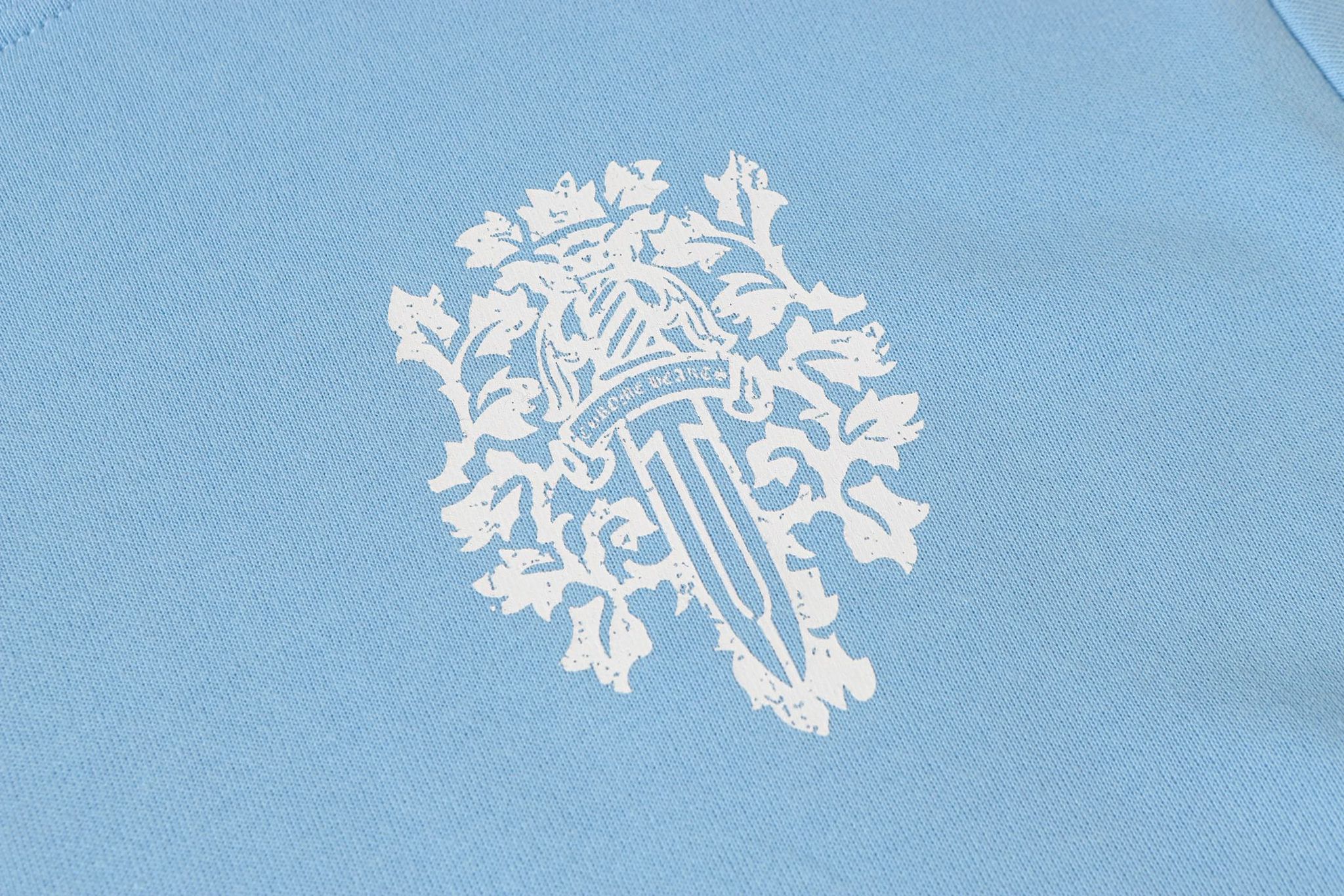 White Dagger Crest Light Blue Hoodie™