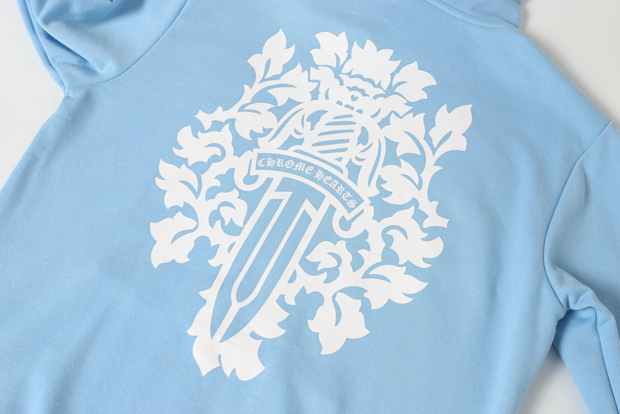White Dagger Crest Light Blue Hoodie™