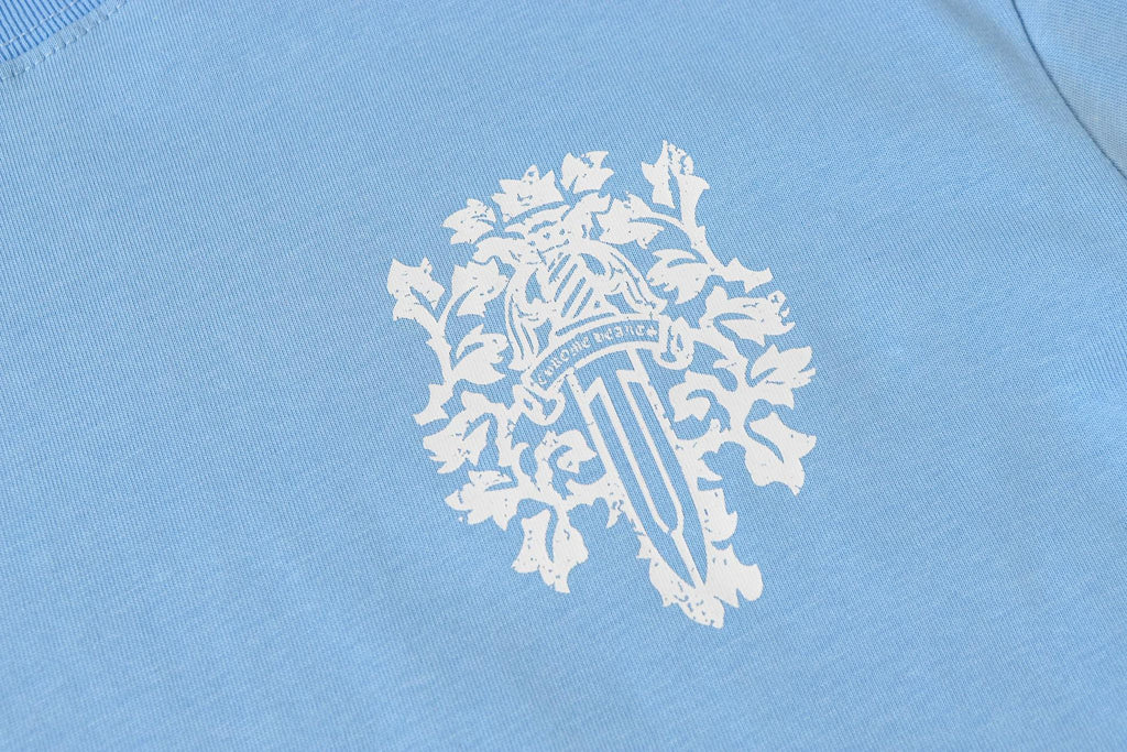 White Dagger Crest Light Blue Long Sleeve™