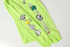 M-Boy Chain Linked Lime Green Long Sleeve™