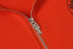 M-Boy Flames Red Full Zip Hoodie™