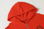 M-Boy Flames Red Full Zip Hoodie™