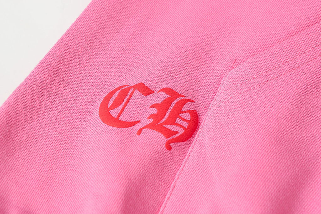 Red Horse Shoe Logo Pink Hoodie™