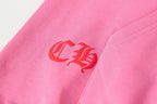 Red Horse Shoe Logo Pink Hoodie™