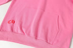 Red Horse Shoe Logo Pink Hoodie™