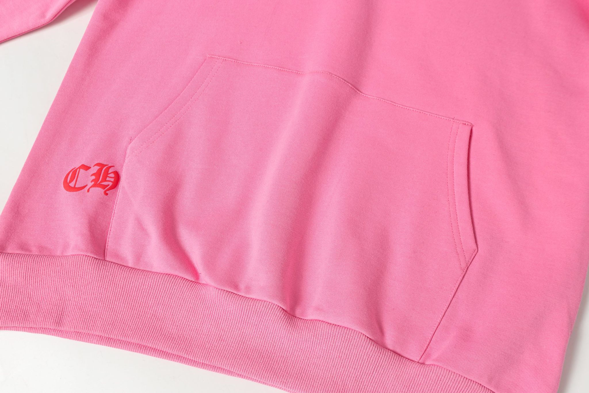 Red Horse Shoe Logo Pink Hoodie™