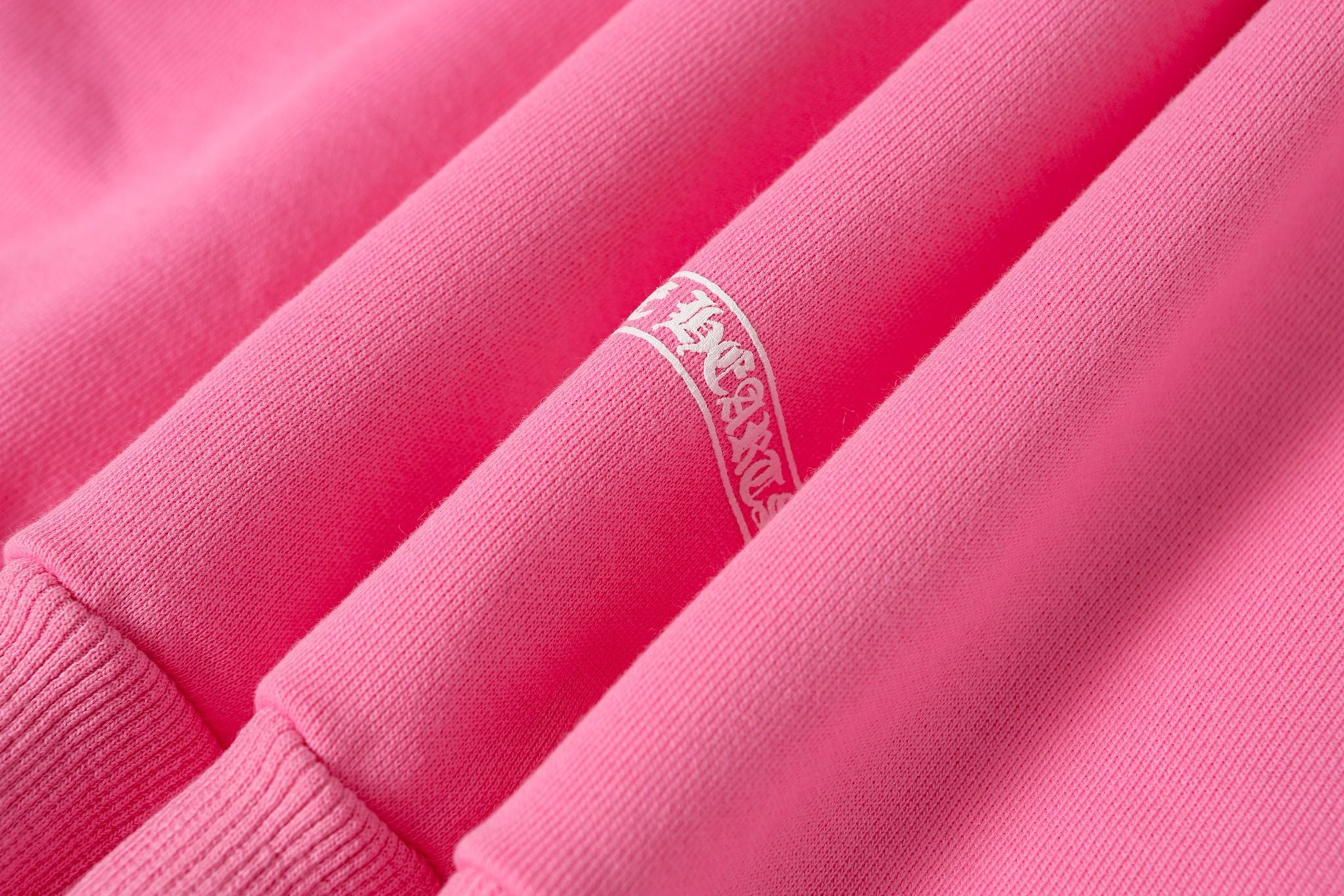 Red Horse Shoe Logo Pink Hoodie™