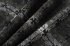 Flower Cross Pattern Dark Grey Flannel™