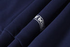 Yellow Cross Symbol Navy Hoodie™