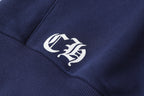 Yellow Cross Symbol Navy Hoodie™