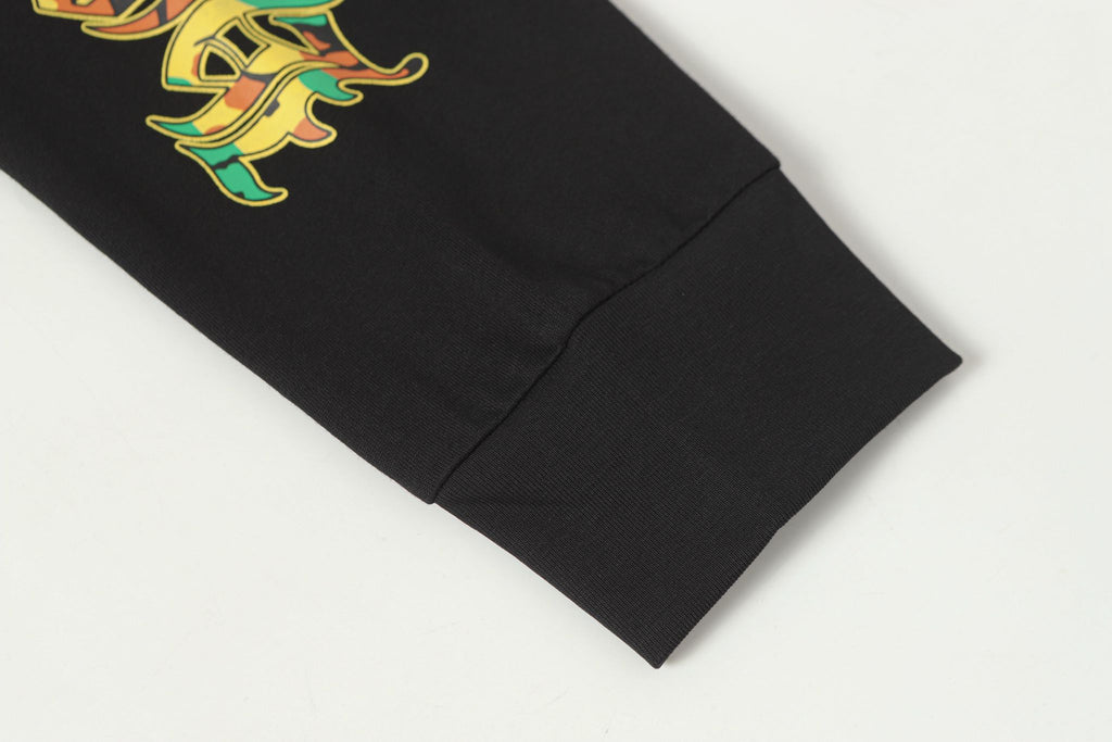 Camo Horse Shoe Logo Black Long Sleeve™