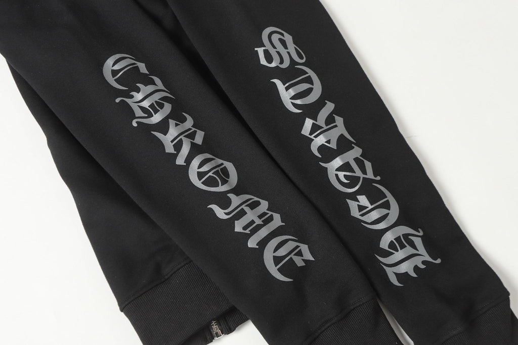 Grey Dagger Crest Black Full Zip Hoodie™